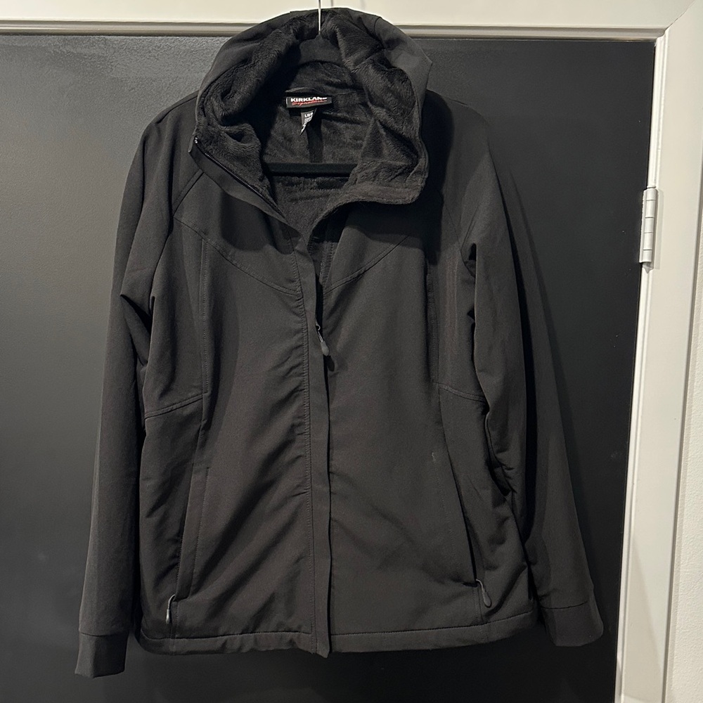 Kirkland Black Hooded Jacket